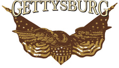 Gettysburg Eagle Front - Limited Edition - Men's,  Short Sleeve, Crew Neck, T-Shirt