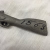 7 1/2" Enfield Rifle-Hand Cast Aluminum