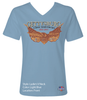Gettysburg Eagle Front - Limited Edition - Ladies, V-Neck, Short Sleeve, T-Shirt